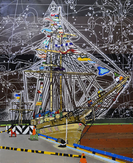 Dave Hind Golden Hind 48×38