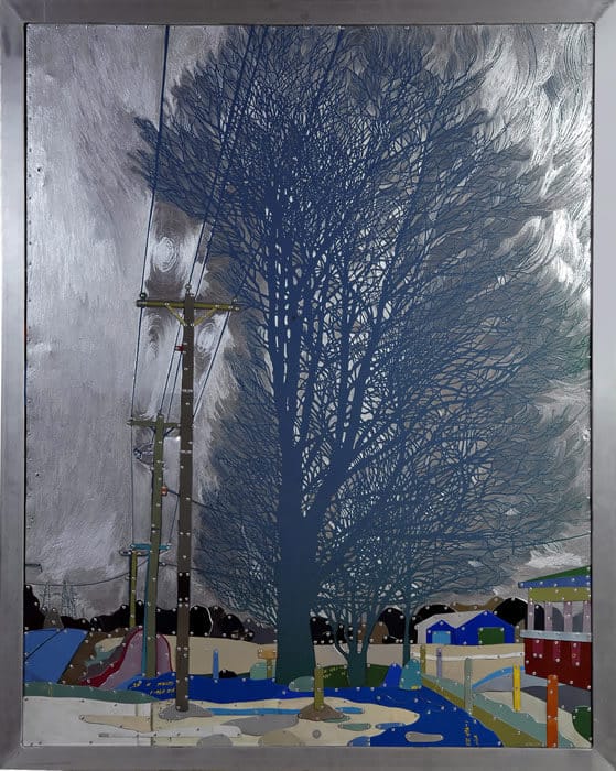 Dave Hind Powerline Road 60×48