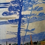 Dave Hind Two Blue Pine 37 x 25