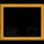 73544 Frame Moulding French