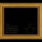 73655 Frame Moulding French