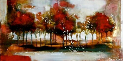 Heather Haynes 30 x60 mixed media