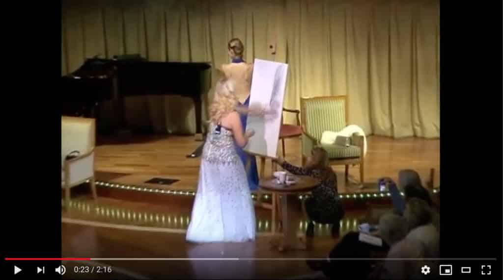 Anna Razumovskaya Demonstration of Painting