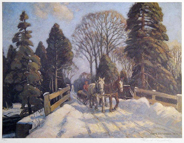 Frank Panabaker Crossing The Speed River