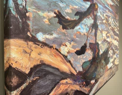 Frederick Varley Stormy Weather Full Size 38x47 Detail 2