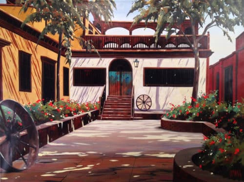 Guzman Aymara Court Yard 36x48