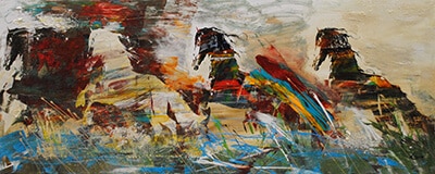 Pietro Adamo Le Cavallo Bianco 24x60 175084