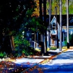 RD Murray Fall Street 1 Dundas 16x20