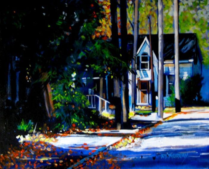 RD Murray Fall Street 1 Dundas 16x20