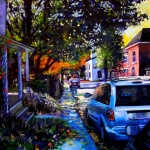 RD Murray Fall Street 3 Dundas 16x20