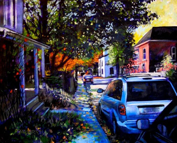 RD Murray Fall Street 3 Dundas 16x20