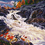 Dominik Modlinski Black Rock Rapids 30x40