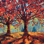 Dominik Modlinski Leaves of Autumn 24x30