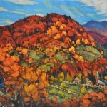Dominik Modlinski Life in the Valley 30x40