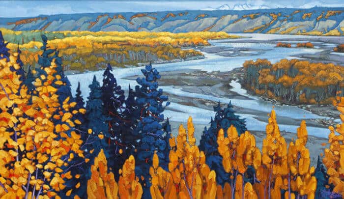 Dominik Modlinski copper river valleyn 35x60