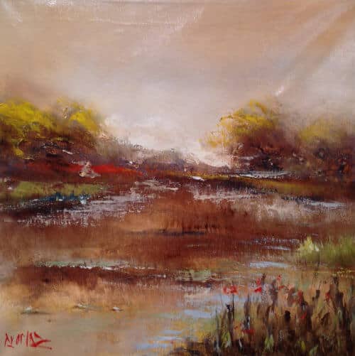 Carlos Aromaz  Marshland 24x24