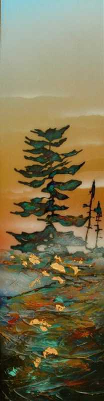 Ed Ambros Algonquin Morning 48x12