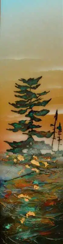 Ed Ambros Algonquin Morning 48x12