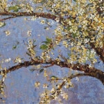 Fiona Hoop Blossom Branch 30x80