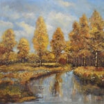 Fiona Hoop By the Pond 48x60