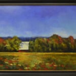 Fiona Hoop Meadow light 36x48