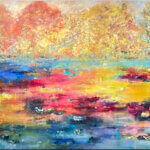 Fiona Hoop Pastel Waters ll 40x70