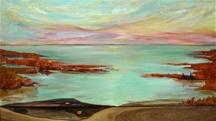 Jean Marshall An Evening in Nantucket 23x40