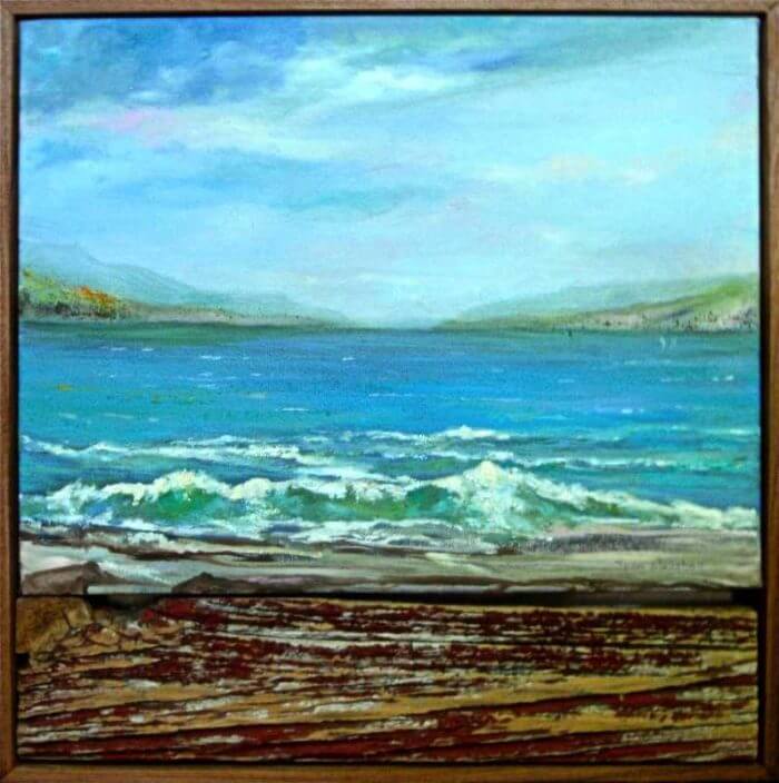Jean Marshell Atmosphere at the Sea 12x13