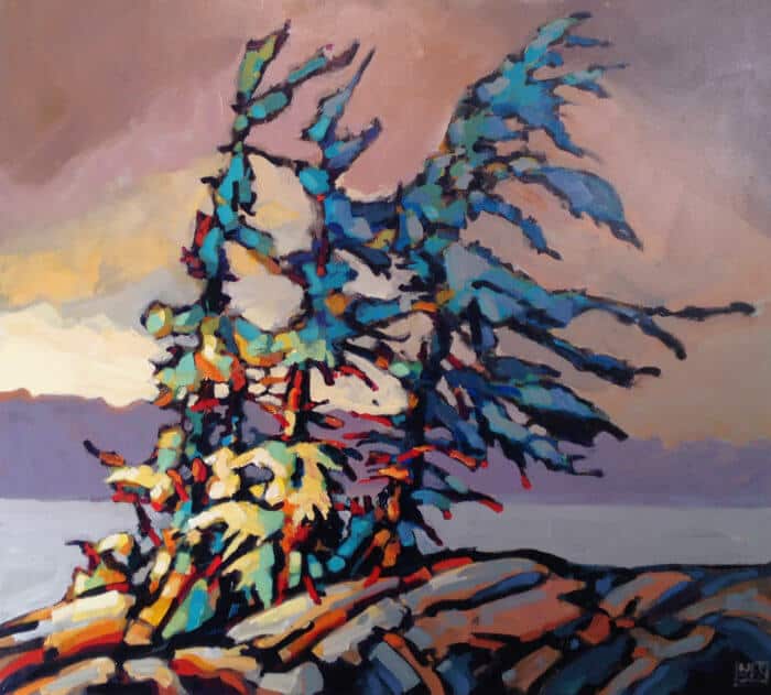 Jerzy Werbel One of the Three Sisters 36x40