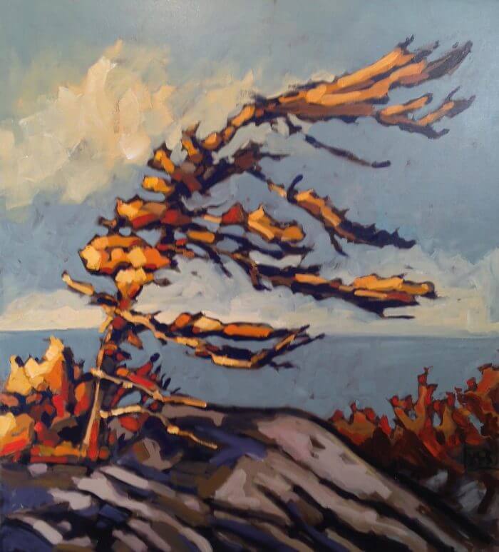 Jerzy Werbel Wind Change 40x36