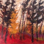 Joan Armour Pines and Tammarack 40x48