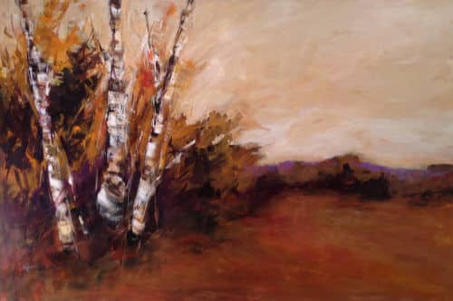 Loan Armour Autumn Treeline 40x60