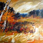 Joan Armour Autumn Day 30x32