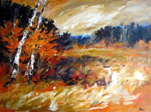 Joan Armour Autumn Day 30x32