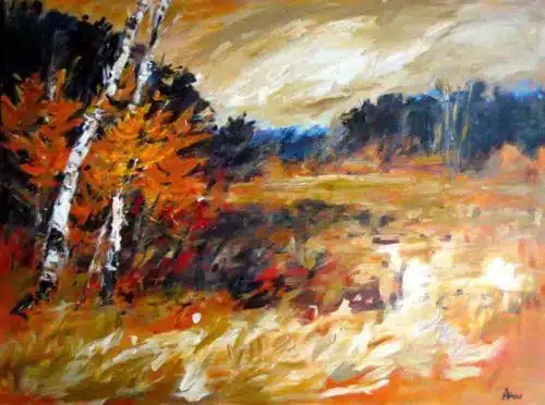 Joan Armour Autumn Day 30x32