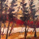 Joan Armour October Pines 36x48