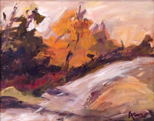 Joan Armour Autumn Road 8x10