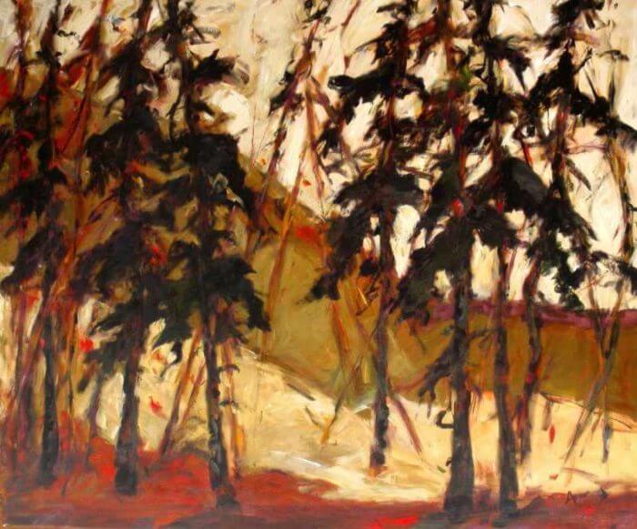 Joan Armour Towering Pines 40x48 3100