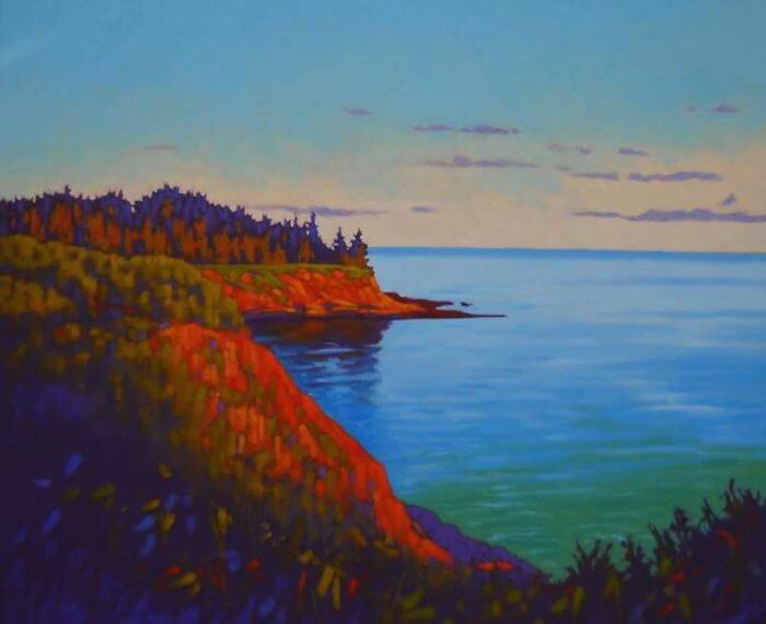 John Lennard Big Red 30x36