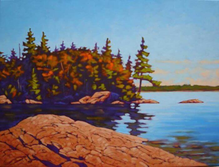 John Lennard Island 18x24