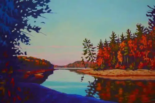 John Lennard Lake Entrance 24x36