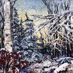 Maya Eventov Winter Birch 30x40