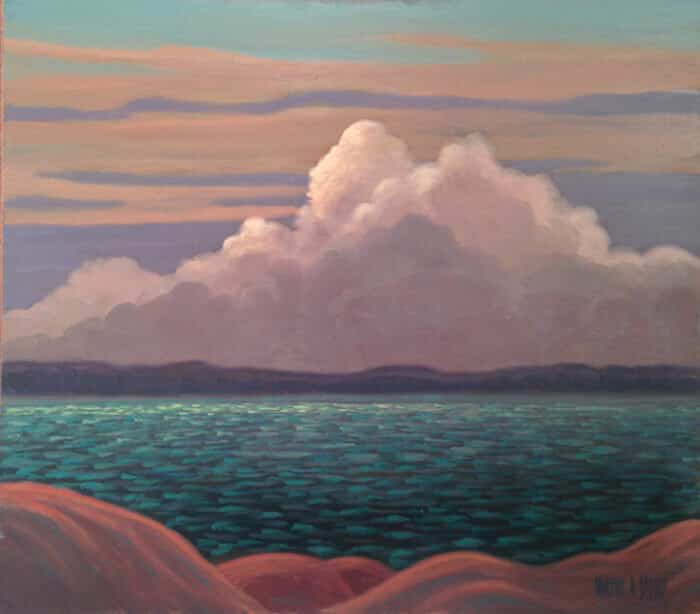 Norman Brown Colin Waters Water Rolk Sky 14x16