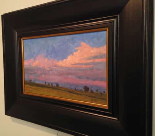 Norman Brown Oil Evening Colours 9.5x15.5 D1