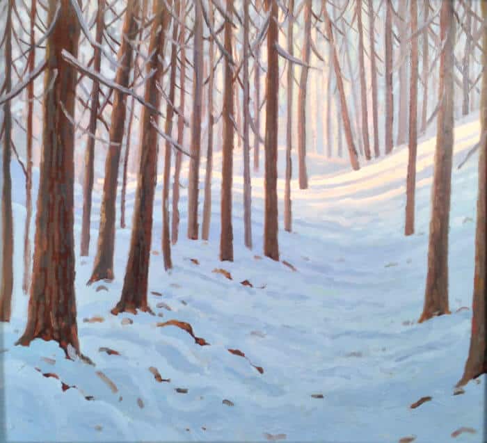 Norman Brown Walk in the Cedar Forest 24x24