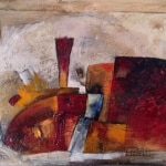 Peter Markov Encaustic Abstract 36x48