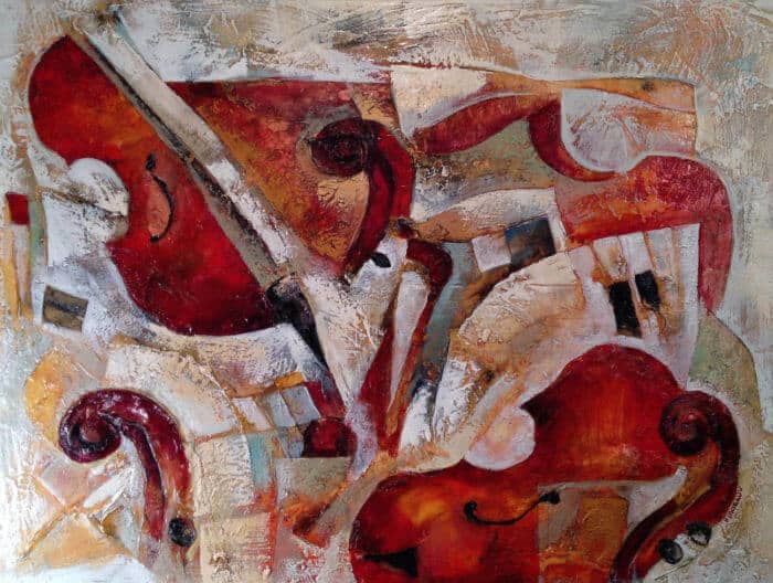 Peter Markov Music Collage 34x48