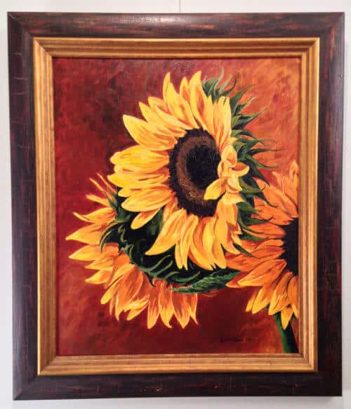 Susan Outlaw Sunflowers 24x20 F1