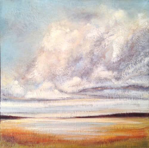 Tanya Kirouac Large Clouds 36x36