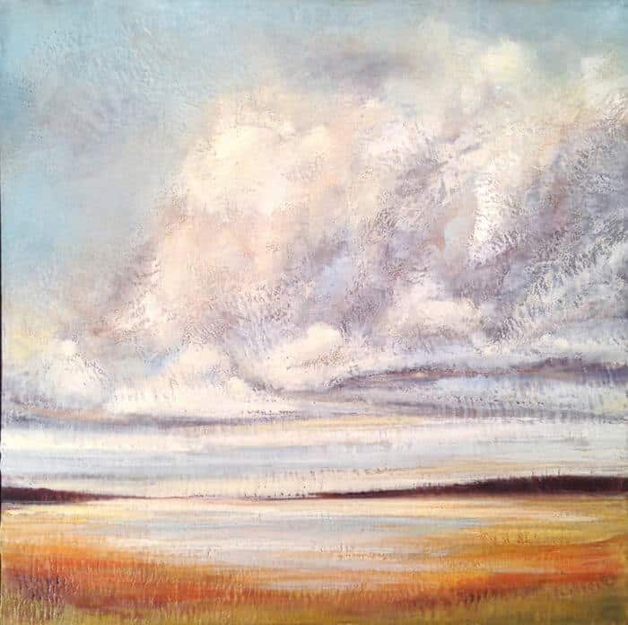 Tanya Kirouac Large Clouds 36x36